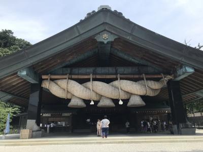 2021SUMMER☆鳥取砂丘(キャンプ)と出雲大社(玉造温泉)（島根編）