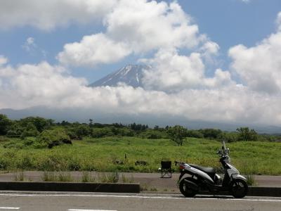  アドレス110の旅 朝霧高原