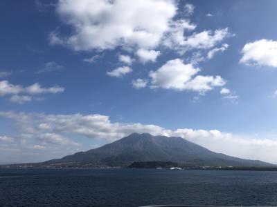 2019年　大晦日に桜島