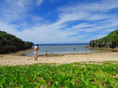 沖縄本島の休日【コロナ感染状況下、ビーチで静かに？】