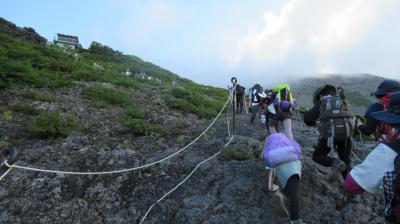 日本最高峰、富士山に登る。♯１～荒涼とした山、ただひたすら登る。～