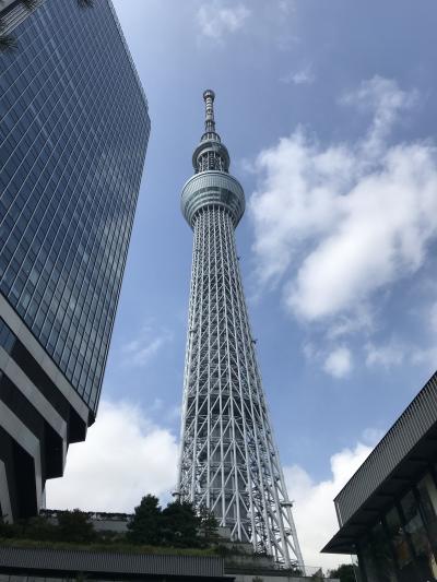 「東京スカイツリー天望回廊付き東武本線乗り放題デジタルきっぷ」でお出かけ　1日目　スカイツリー、宇都宮餃子、aizuマウントエクスプレス