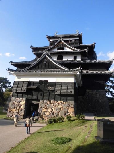 松江城天守閣からの眺め