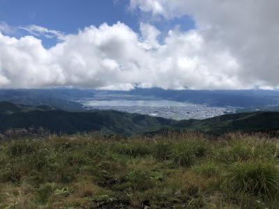 高ボッチから奈良井宿へ