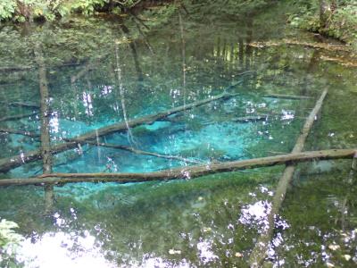北海道ツーリング　35日目　美幌峠から屈斜路湖・津別峠展望台・さくらの滝・神の子池へ行きました。