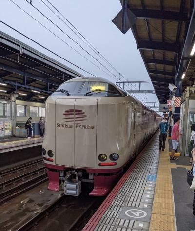 寝台特急で初四国～金比羅さん参りと讃岐うどん食べ歩き①