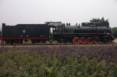 建設B型蒸気機関車（西南交通大学犀浦キャンパス）