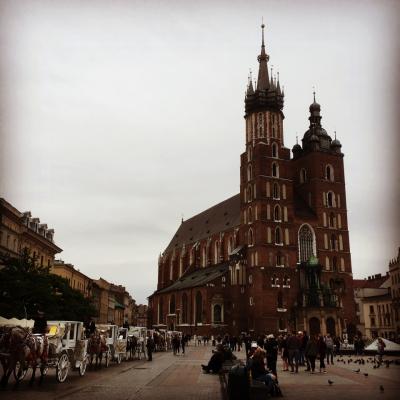 クラクフ(Kraków)　1日目(旧市街散策)