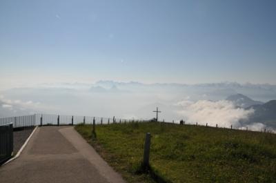 2013年スイス旅行記　第27回　リギ山の山頂を散策