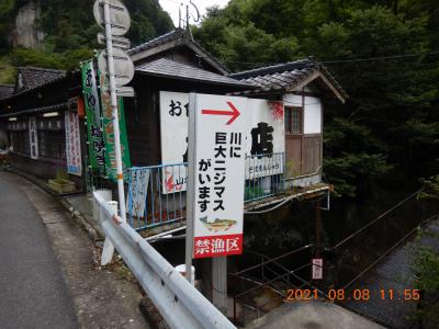 再び越県の旅（２）　耶馬渓町「一目八景」に急遽立ち寄り、道の駅「童話の里くす」へ・・・