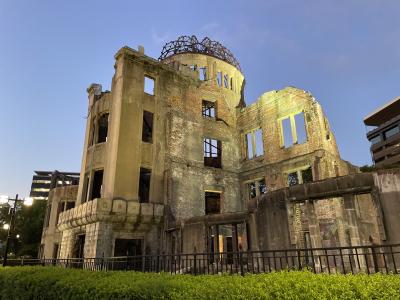 2021年 鹿児島→(九州・山陽新幹線)→広島-B／広島・宮島　ドーミーイン広島