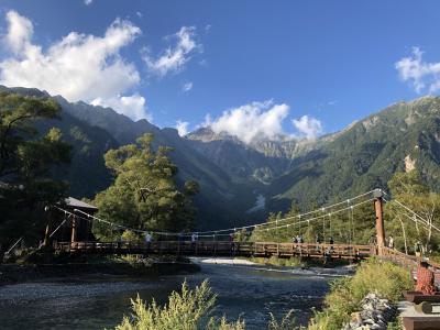 飛騨、上高地、富山6日間　2.上高地