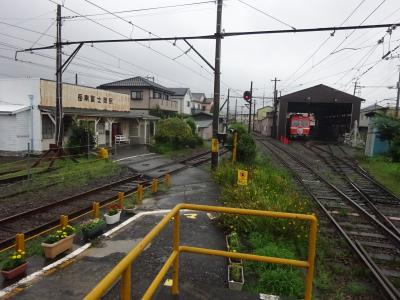 今回はさらに進んで静岡県東部へ【その３】　雨の中、岳南電車と周辺を巡る。