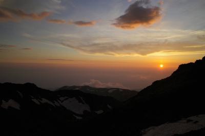 鳥海山　山頂山小屋泊登山（鉾立ルート）