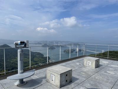 しまなみの大島にある亀老山に自転車で登ってみた(^^♪