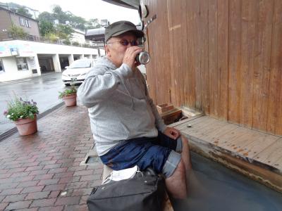 県内の視察を兼ねて、鳴子温泉へ足湯入りに!?