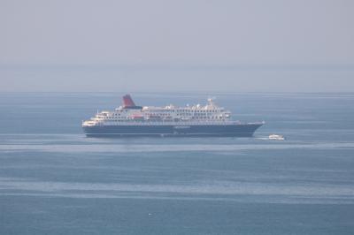 クルーズ船が常滑港に初寄港！にっぽん丸が第１号で寄港