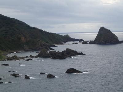 2021年10月離島(1)(粟島 飛島と村上 酒田)粟島(村上 瀬波温泉 岩船港より粟島ヘ 内浦 釜谷 仏崎展望台と海鮮三昧)    