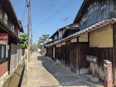 滋賀 / 五箇荘　古い街並みと　素敵な古民家レストラン