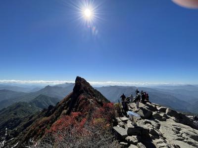 紅葉を見に西日本最高峰の石鎚山を登ってみた(^^♪