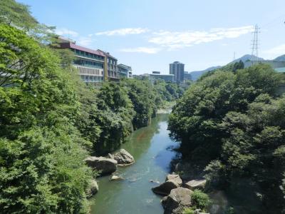 鬼怒川温泉の街歩きは３時間。登り降り多くて体力必要です。