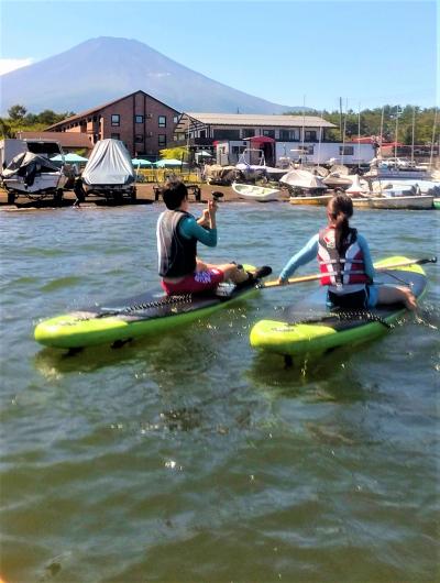 2021年9月SWは山梨へ（その３）・続「くつろぎの邸くにたち」さんを満喫♪＆山中湖で２度目のSUP♪編