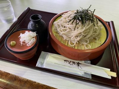 秋田の地そばを食べに行く(皆瀬そば・かえで庵)