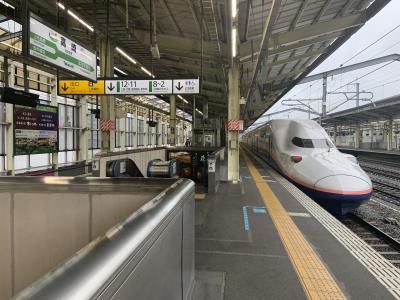 用事のついでがつぶれたリベンジ、北の方へ【その３】　上越新幹線Max惜別乗車　そのあと長野市内へ