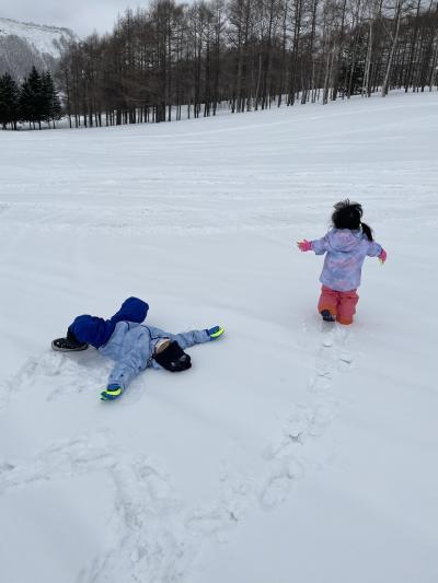 北海道雪遊び（⁈）旅行