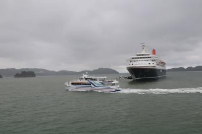 伊勢湾フェリーに乗って、にっぽん丸を撮る伊勢湾横断ツアー