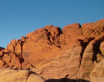 ネバダ州 レッドロック キャニオン国立公園　－　無料で入れる料金ゲート手前のエリアへ