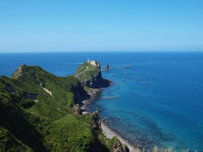2012年9月 北海道岬めぐりの旅（2）積丹半島 積丹ブルーに魅せられて 神威岬・島武意海岸編