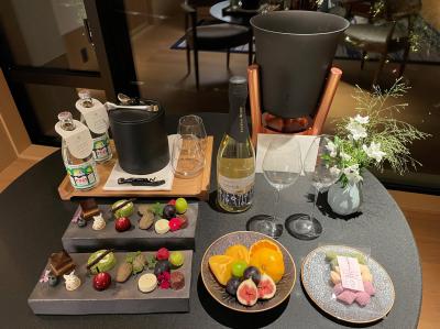 『ROKU KYOTO, LXR Hotels & Resorts』宿泊記②クラブラウンジ替わりの【Tea House】でカクテルタイムを♪