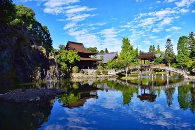 心地よい秋の空気を吸いながら虎渓山 永保寺へ