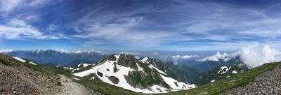 ２０１８年０７月　白馬岳　単独日帰り登山