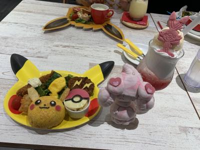 「ポケモンカフェ」と「科学技術館」