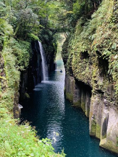 熊本でお城巡りする4日間-１ 高千穂峡・延岡城