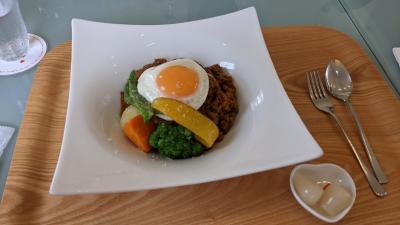 河口湖から大雨警報の中を静岡側へ。カフェナチュレでランチ～帰りの新幹線は三島駅手前で立ち往生の巻