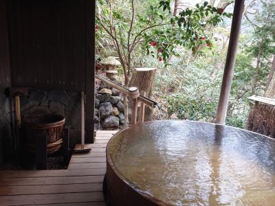 箱根のお宿「武蔵野別館」で貸切温泉と部屋食でのんびり1泊