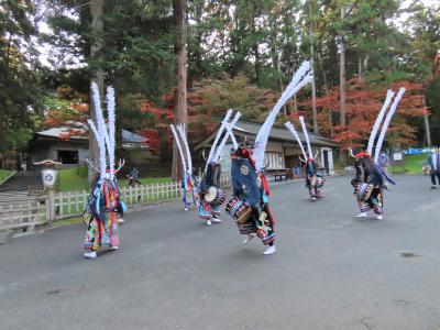 晴れおじさん「秋の藤原まつり」を見に行く