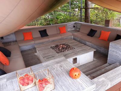 シェラトン・グランデ・オーシャンリゾートさんに泊まる、福岡⇔宮崎のんびりドライブ旅③焚火のリビング編