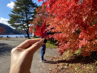 群馬から素敵な秋色をお届け☆.・。＊ １日目　水沢観音&榛名山&奥四万湖　紅葉編☆彡