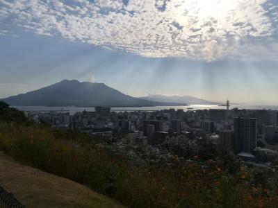 どこかにマイルで鹿児島家族旅行