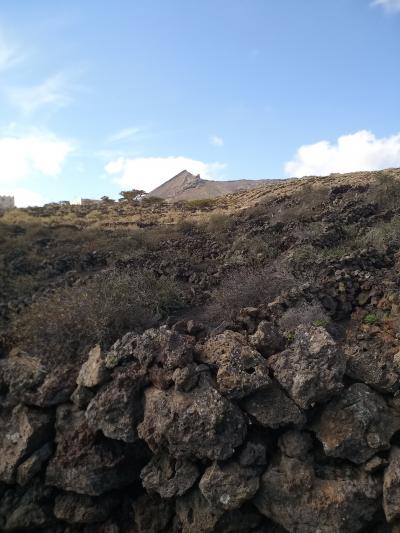 大自然が美しい、火山島、アフリカのスペイン、ランザロッテ