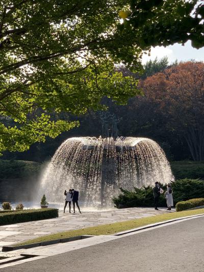 立川　昭和記念公園　生まれて初めてのオフ会は　唐辛子婆さん御夫妻