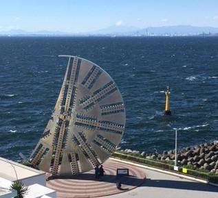 強風の中、東京湾フェリーと海ほたるをめぐる旅