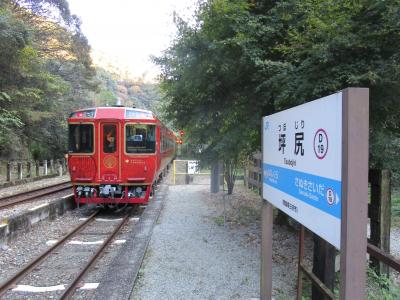 秘境駅で観光列車をお出迎えする