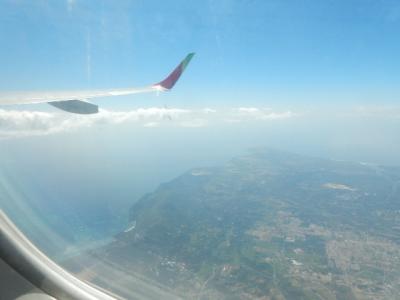 モロッコ一人旅　飛行機から地上を撮っただけの動画　リスボンからマラケシュ