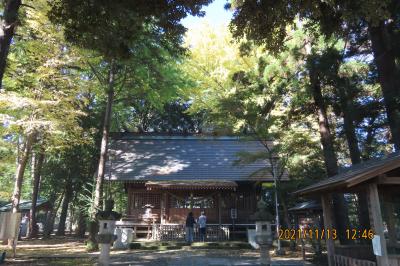 久し振りに神明社を訪問する