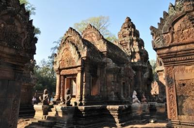 2014年カンボジア旅行記　第13回　バンテアイ・スレイ遺跡を見学